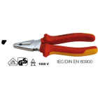 ABC TOOLS - PINZE UNIVER. VDE LUNGH.180 MM