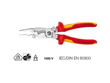 ABC TOOLS - PINZA INST.ELET. VDE 6 FUNZ.