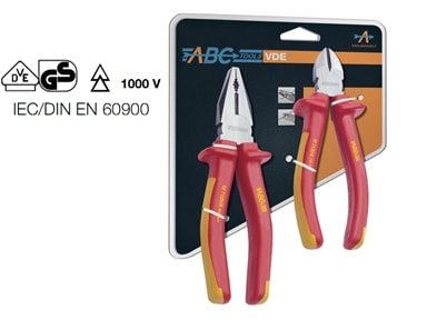 ABC TOOLS - ASS. PINZA E TRONCHESE VDE M71365000