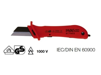 ABC TOOLS - COLTELLI VDE CON PROT.SICUREZ.