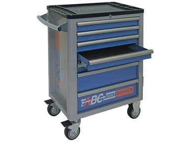 ABC TOOLS - CARRELLO DRIVER 7 CASS. BLU