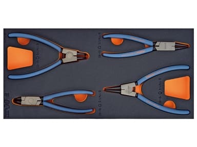 ABC TOOLS - ASS.DRIVER SYSTEM 4 PINZE