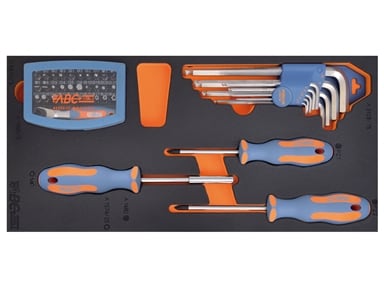 ABC TOOLS - ASS.DRIVER SYSTEM 44 UTENS.