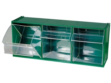 ABC TOOLS - CONTENITORI TRASPARENTI 3 VASC