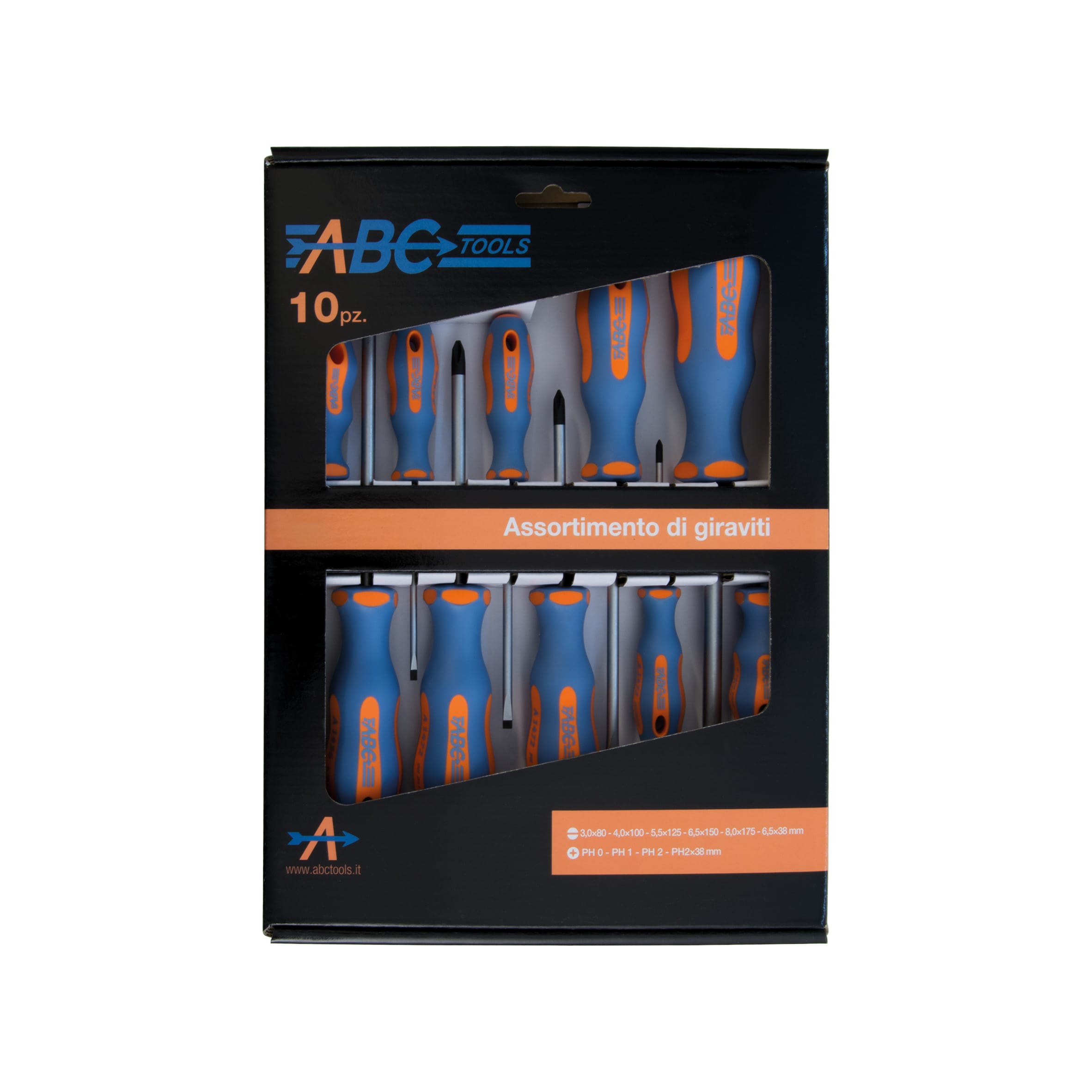 ABC TOOLS - 10 GIRAVITI BICOM.6 INT. 4PH