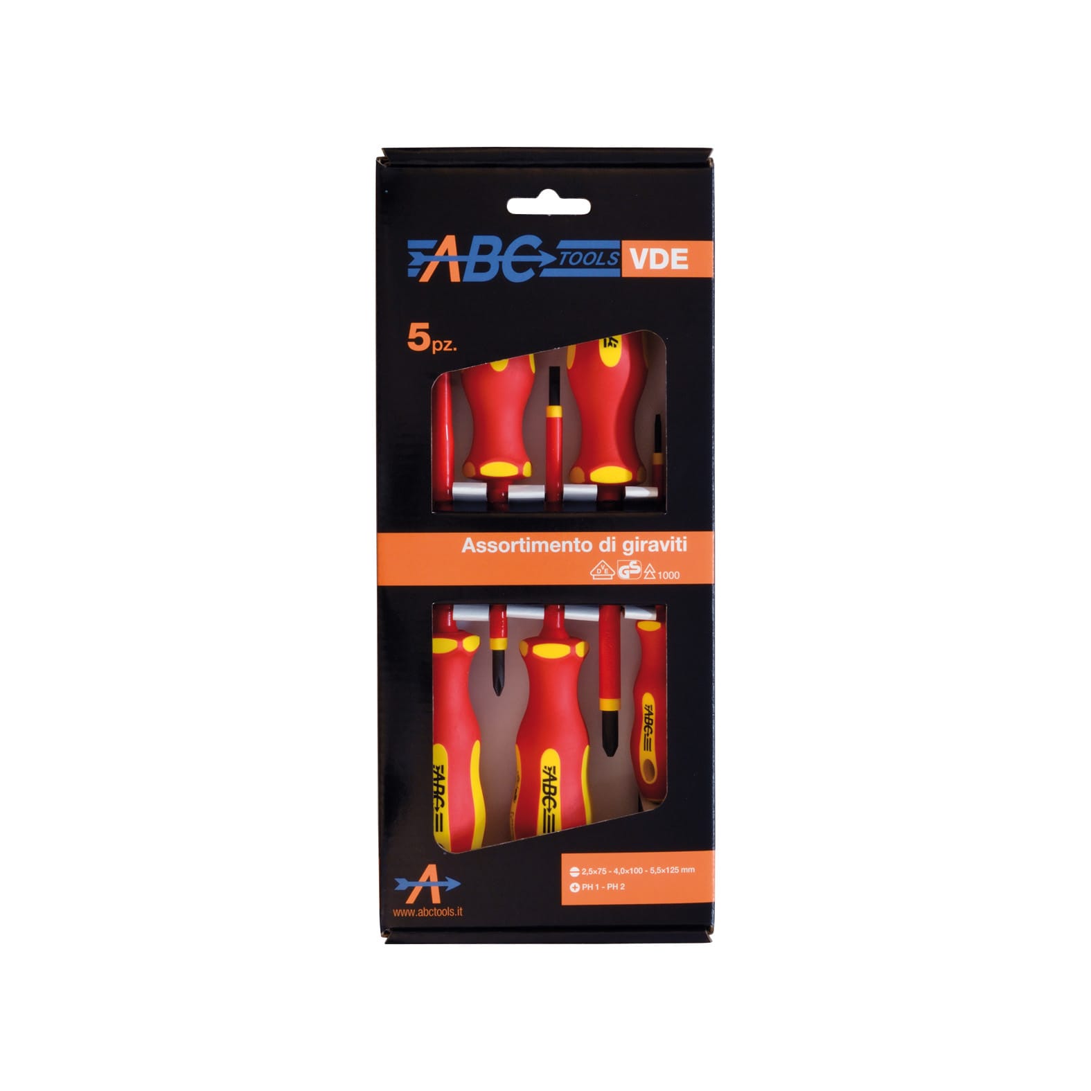 ABC TOOLS - 5 GIRAVITI VDE 3 INT. - 2 PH