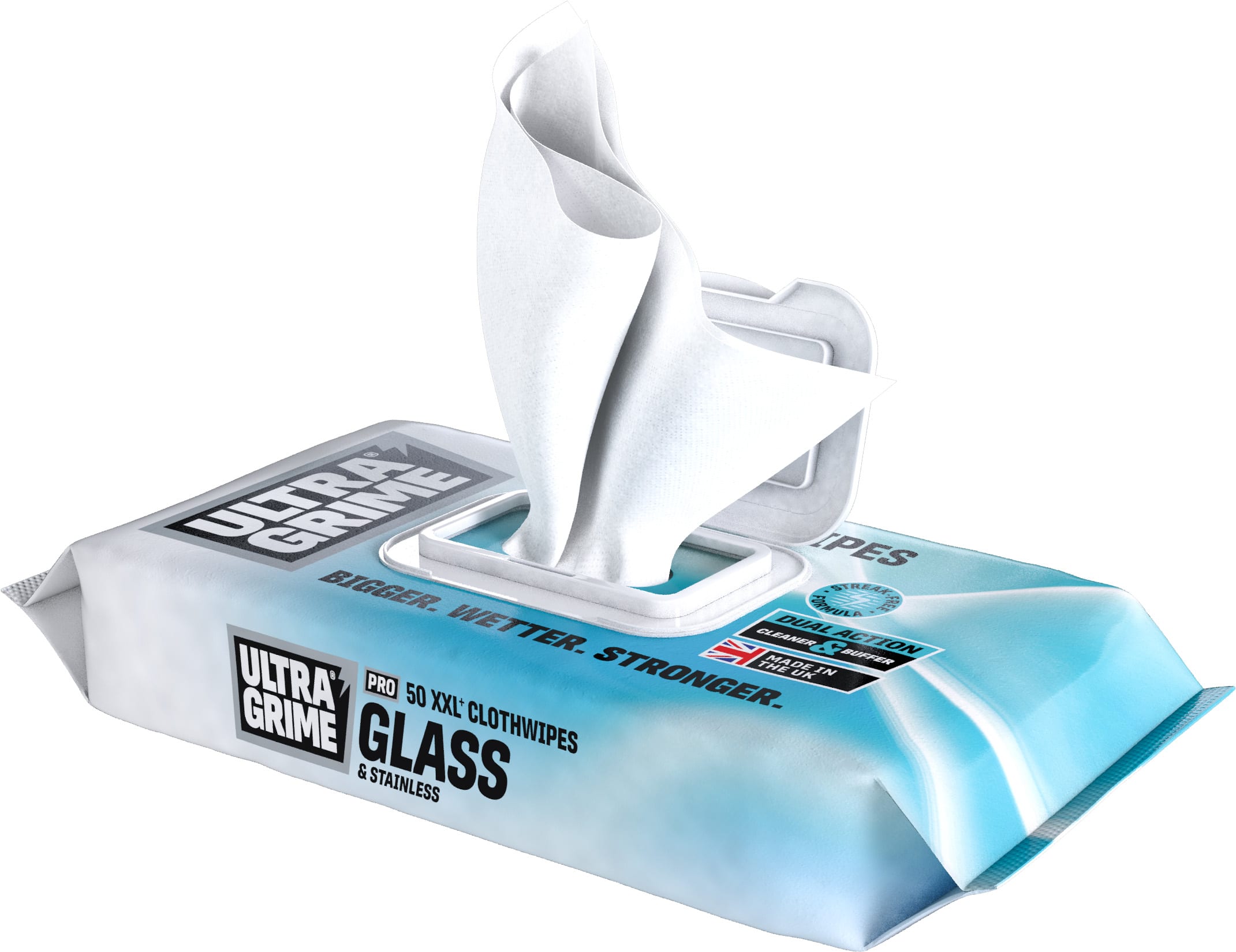 ABC TOOLS - SALVIETTE ULTRA GRIME 'GLASS & STAINLES'