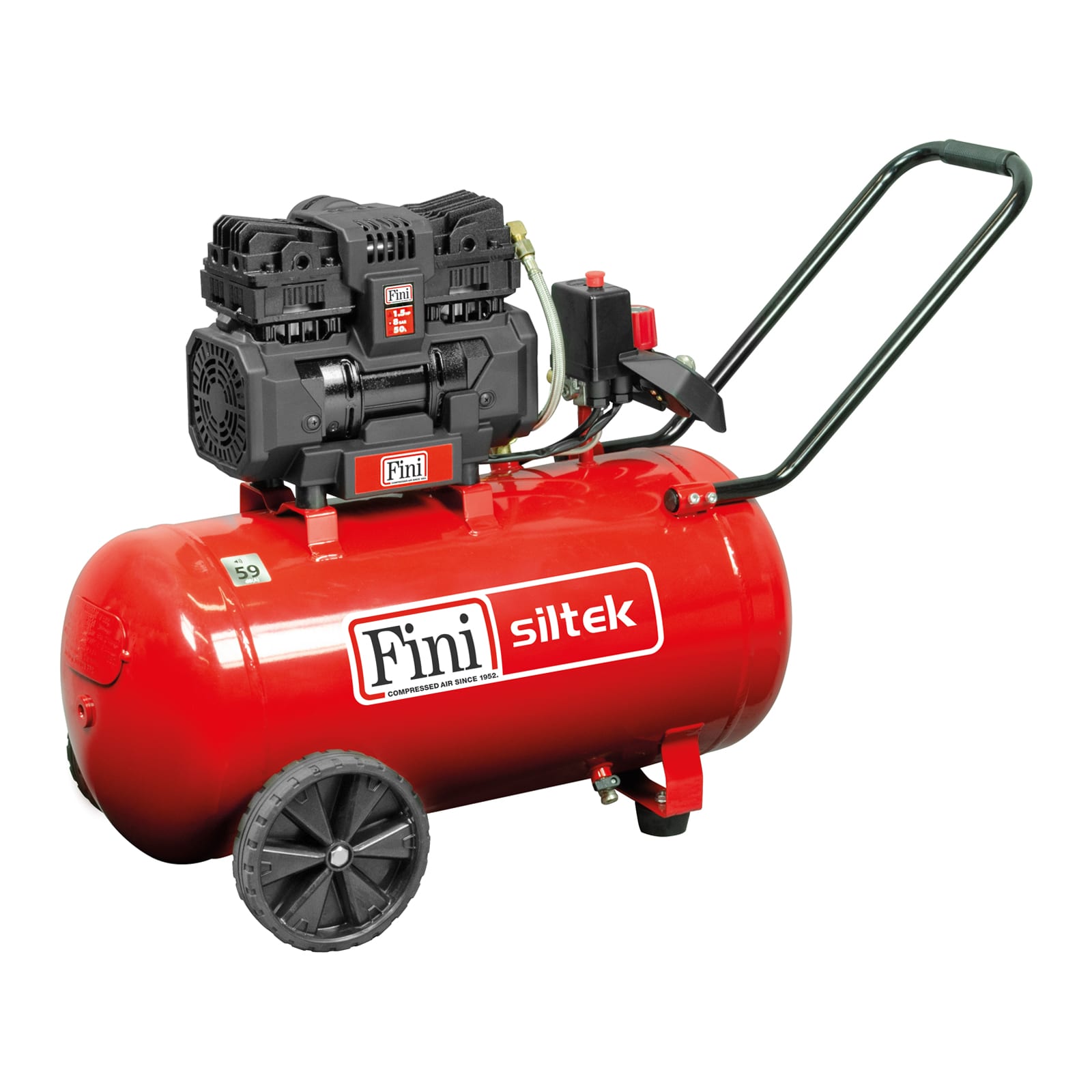 ABC TOOLS - COMPRESSORE SILENZIATO 50 LITRI