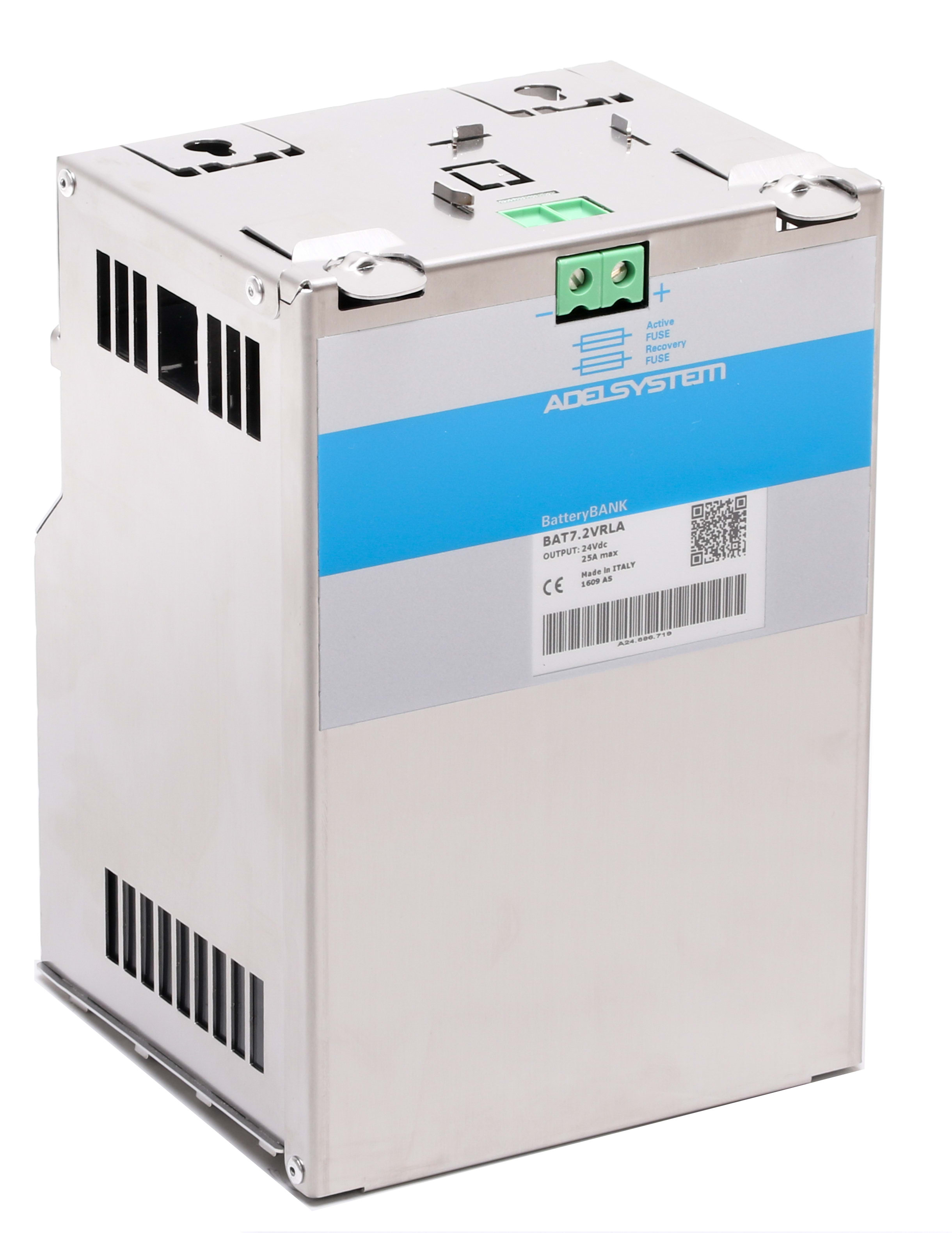 ADEL SYSTEM - Cestello + batterie uscita 24v (2x7,2Ah) BAT7.2VRLA