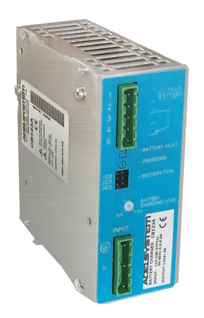 ADEL SYSTEM - Carica Batteria Ingresso: 115-230-277Vac Uscita: 12V 3A