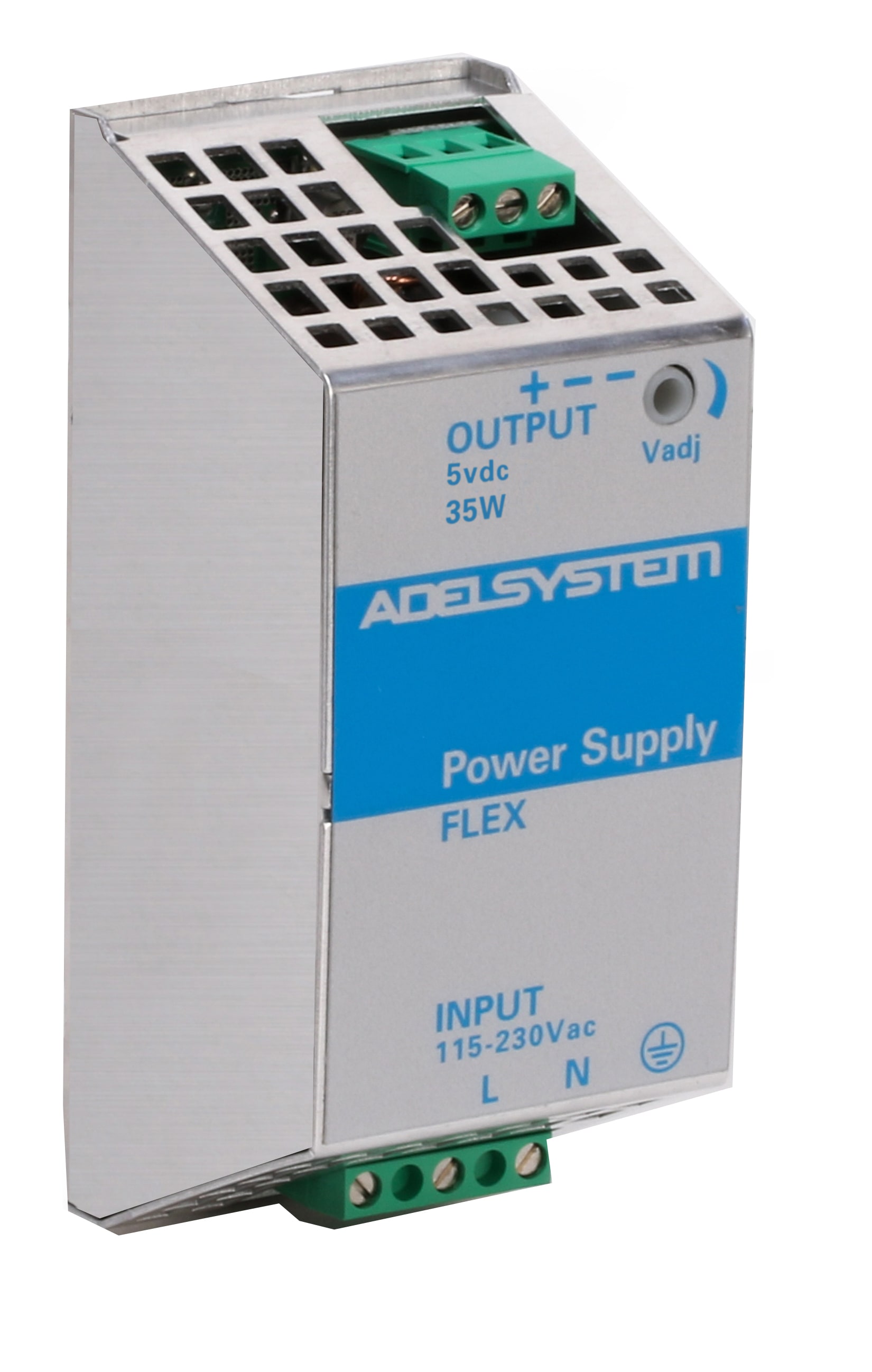 ADEL SYSTEM - Alimentatore industriale monofase ingresso: 115-230Vac uscita:  5V 5A
