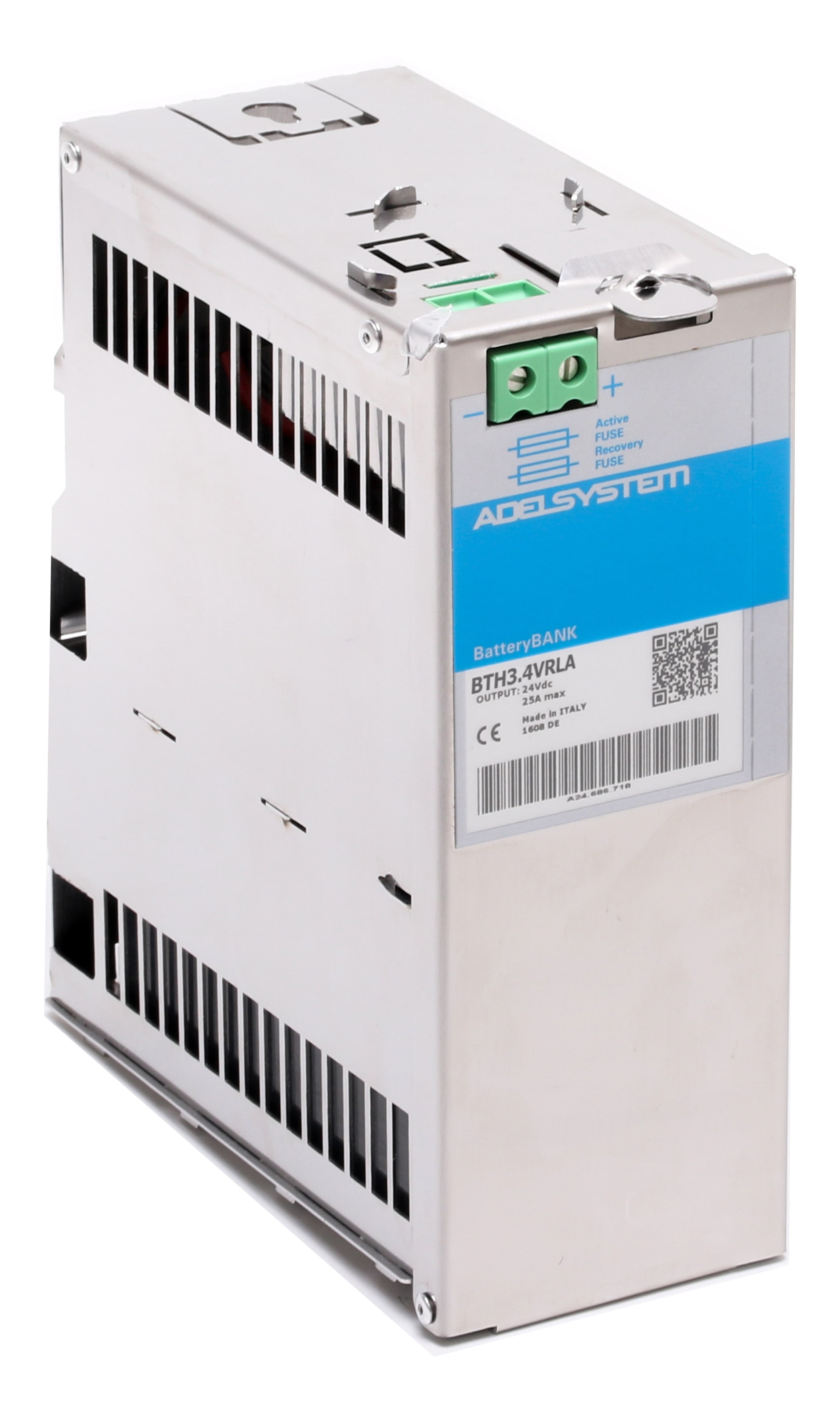 ADEL SYSTEM - Cestello per batterie uscita 24v (2x3,4Ah) BTH3.4VRLA