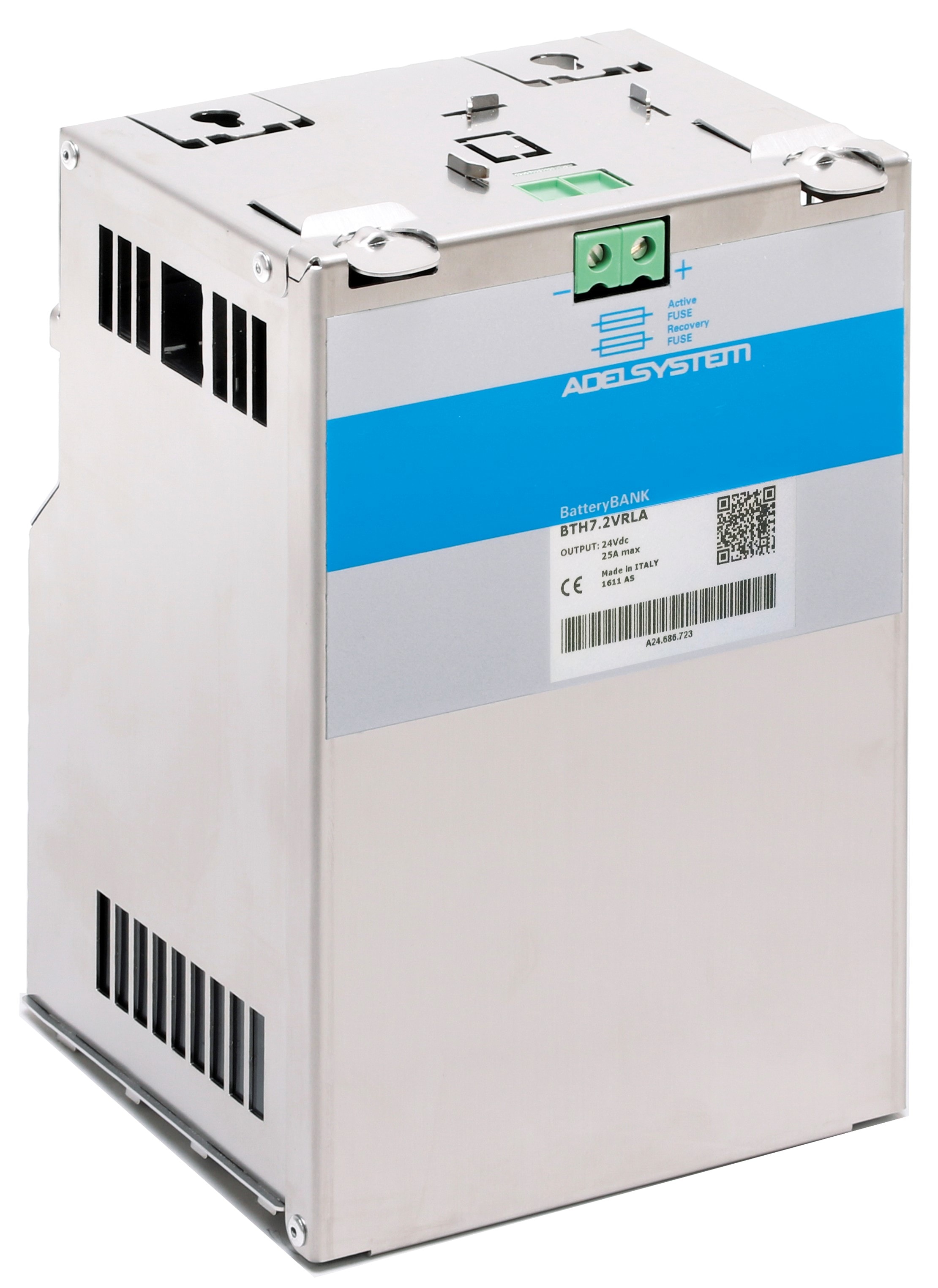 ADEL SYSTEM - Cestello per batterie uscita 24v (2x7,2Ah)