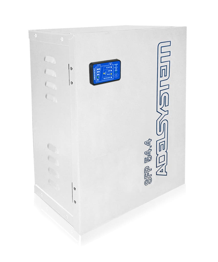 ADEL SYSTEM - Box SFP EN54.4 DC-UPS 24V5A CBI245A +DPY353+MRF102 Bat1,2:18Ah