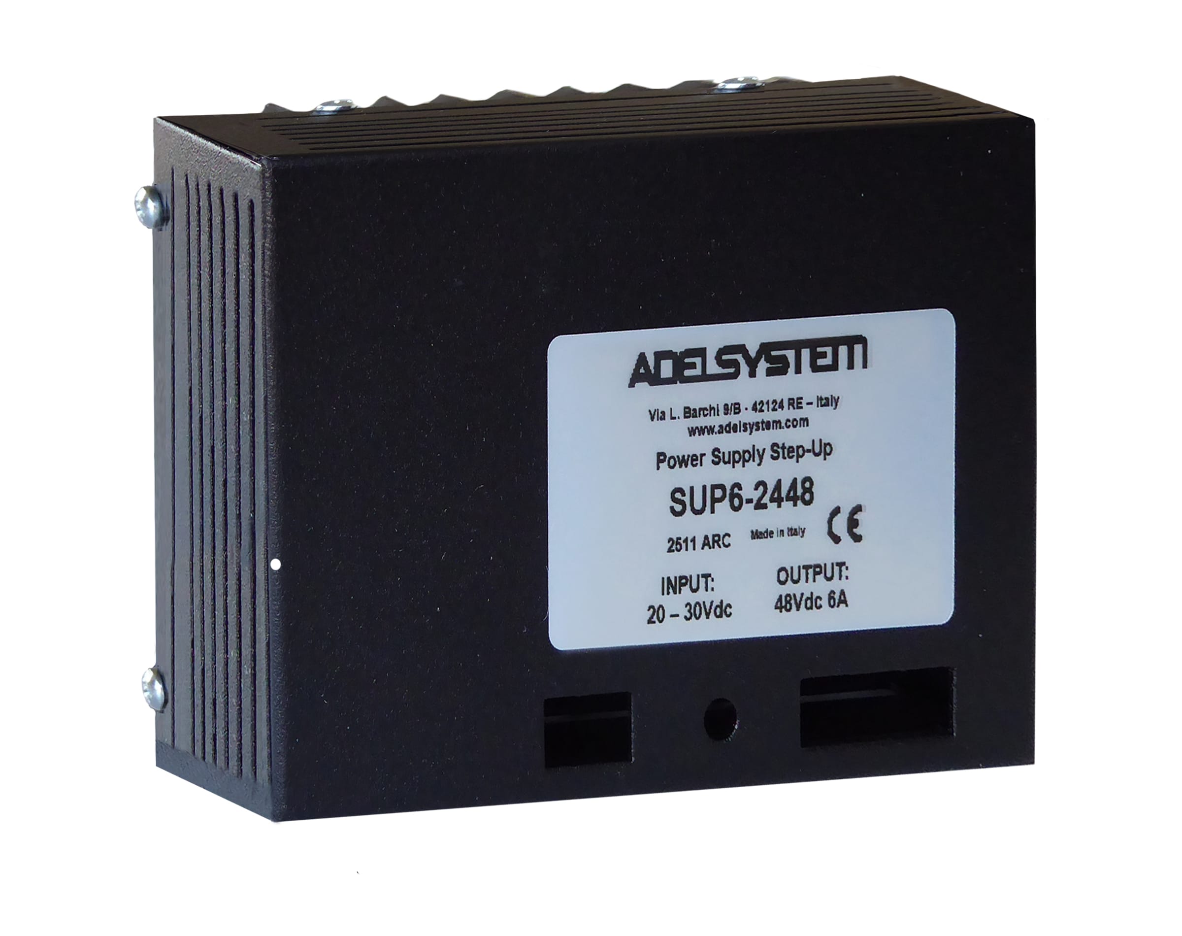 ADEL SYSTEM - Convertitore DC/DC ingresso: 24V uscita: 48V 6A