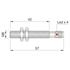 AECO - SI8-C1 NPN NC H1 I08000004