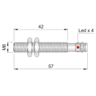 AECO - SI8-C1 PNP NO H1