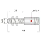 AECO - SI8-DC2 NPN NC H S