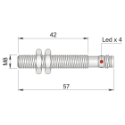 AECO - SI8-DC2 NPN NO H1 I08000070