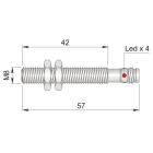 AECO - SI8-DC2 PNP NO H1