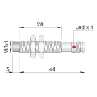 AECO - SI8-DCE3 PNP NC H1 S I08000095