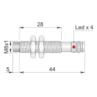 AECO - SI8-DCE3 PNP NO H1 S