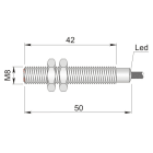 AECO - SI8-C1 NPN NC LC5