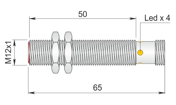 AECO - SI12-C2 NPN NO H
