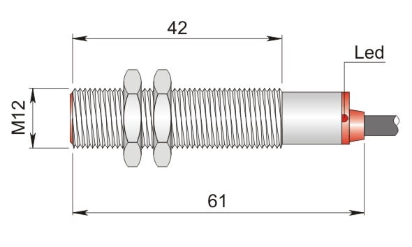 AECO - SI12-C2 NPN NO+NC