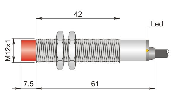 AECO - SI12-CE4 NPN NC LC10