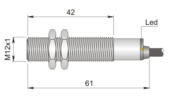 AECO - SI12-DC4 PNP NC