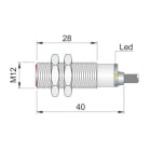 AECO - SI12SM-C2 NPN NC S LC10