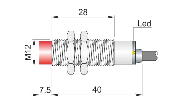 AECO - SI12SM-CE4 NPN NO S