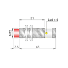 AECO - SI12SM-CE4 PNP NC H S I12000693