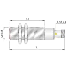 AECO - SI18-C5 NPN NO+NC H I18000044