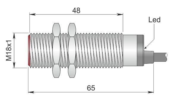 AECO - SI18-C5 PNP NC
