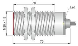 AECO - SI30-C10 NPN NC LC5