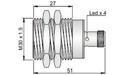 AECO - SI30SM-C10 PNP NO H S I30000421