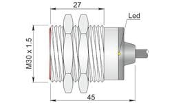 AECO - SI30SM-C10 NPN NC S