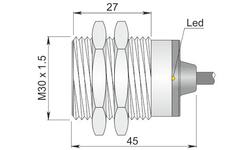 AECO - SI30SM-DC15 NPN NO S