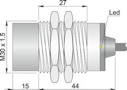 AECO - SI30SM-DCE20 NPN NC S