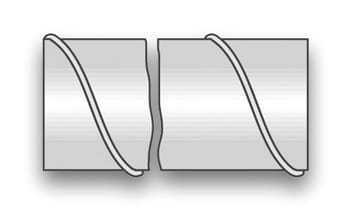 AERTECNICA - TUBO IN ACCIAIO ZINC.SPIRAL. D100 BARRE A900030