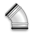 AERTECNICA - CURVA STAMP. M/M 45 ACCIAIO ZINC. D100