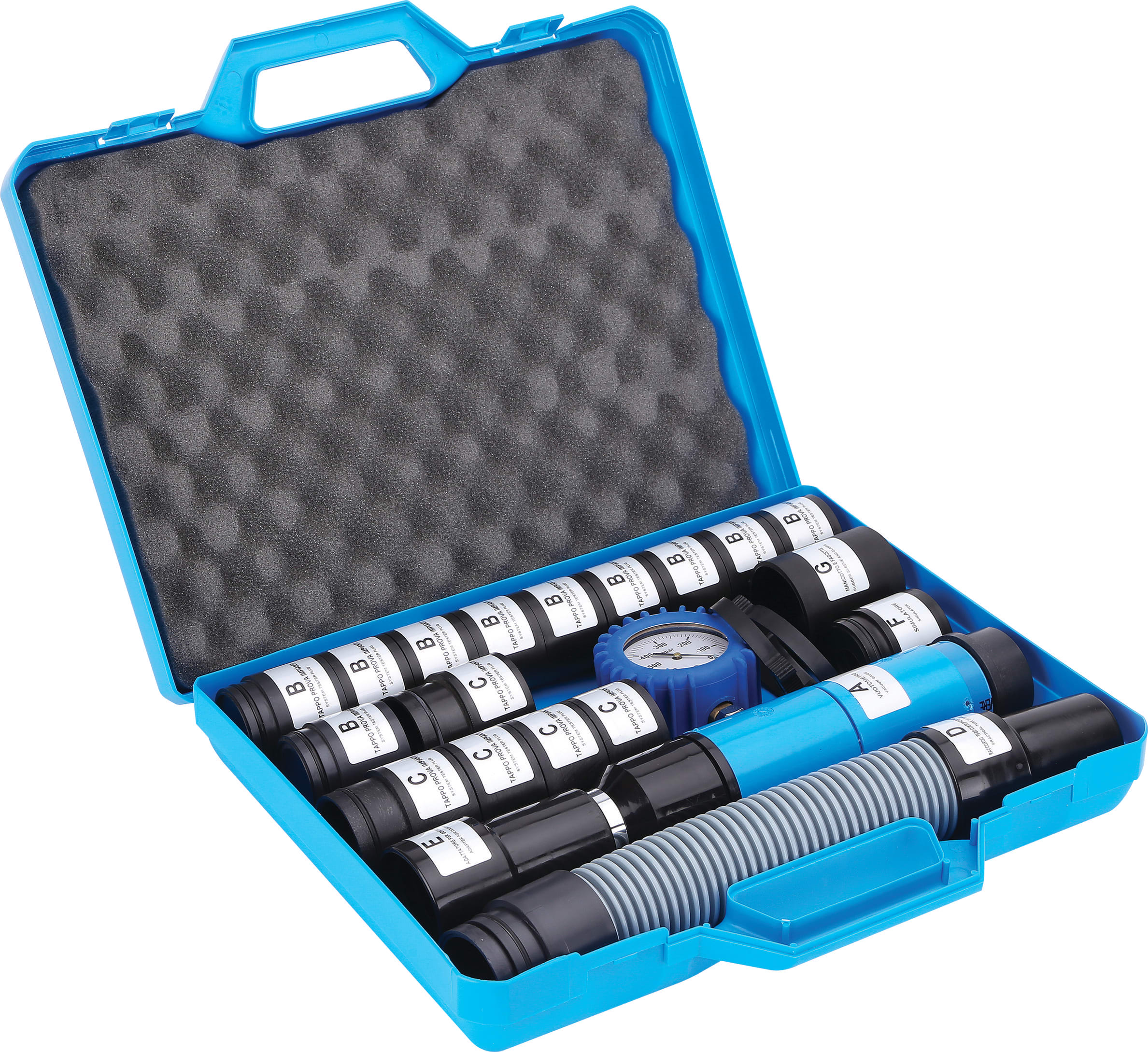 AERTECNICA - KIT DI STRUMENTI PROVAIMPIANTI TUBO DA A