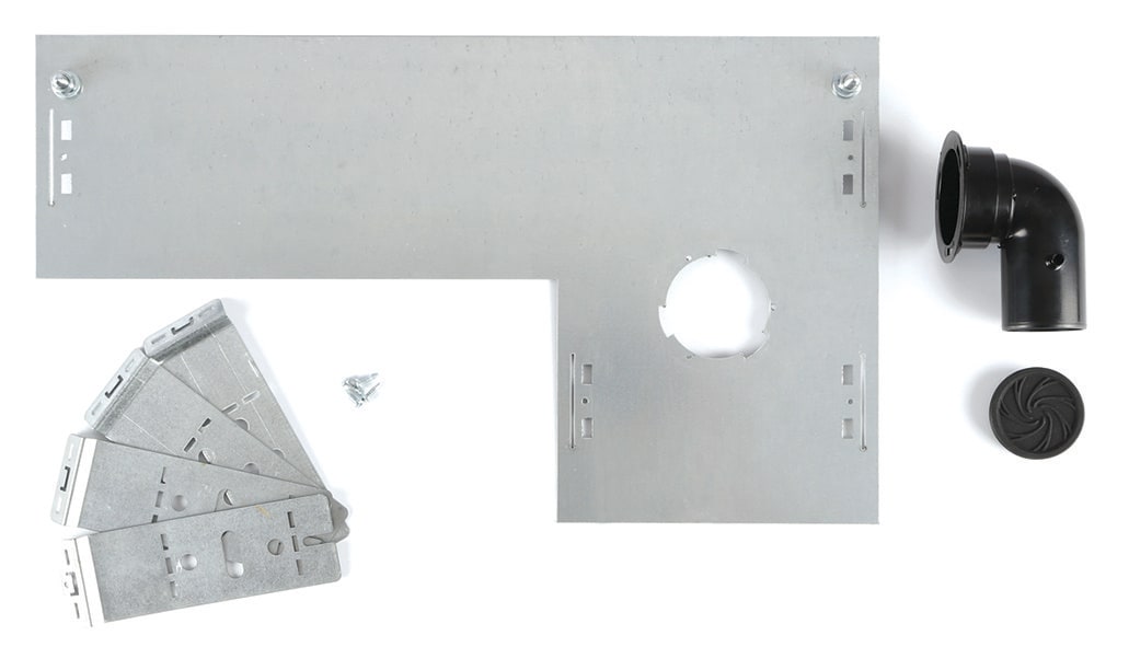 AERTECNICA - KIT PER INSTALLAZIONE POSTERIORE QB A PA