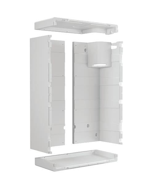 AERTECNICA - COIBENTAZIONE PER CASSA QB COD. CM021Q CM321Q