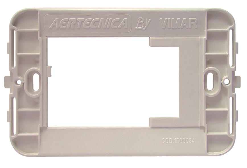 AERTECNICA - SUPPORTO ADATT. PLACCA VIMAR AVORIO NA676