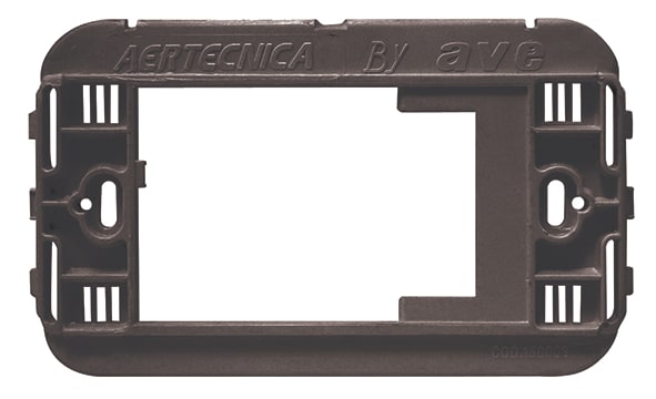 AERTECNICA - SUPPORTO ADATT. PLACCA AVE GRIGIO CHIARO NA678