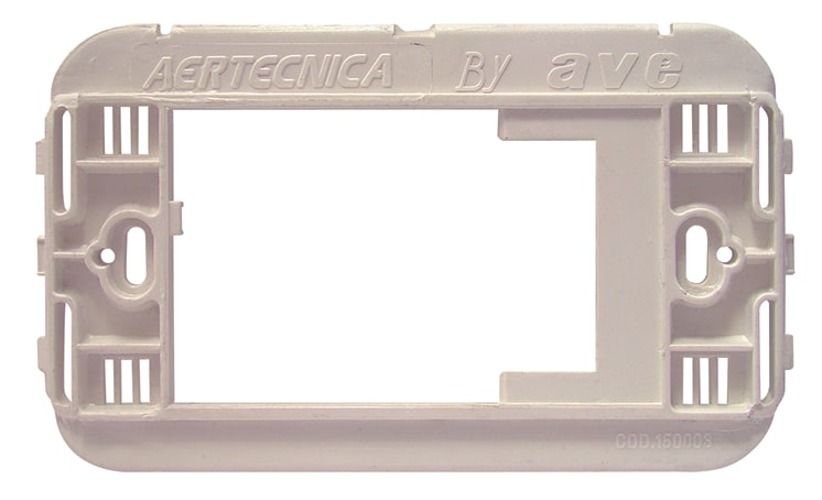 AERTECNICA - SUPPORTO ADATT. PLACCA AVE AVORIO