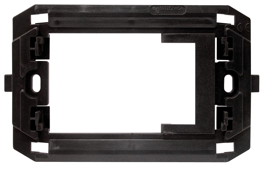 AERTECNICA - SUPPORTO ADATT.PLACCA ABB GRIGIO SCURO NA689